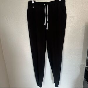 Figs Joggers Black Scrub Pants Technical Collection Small